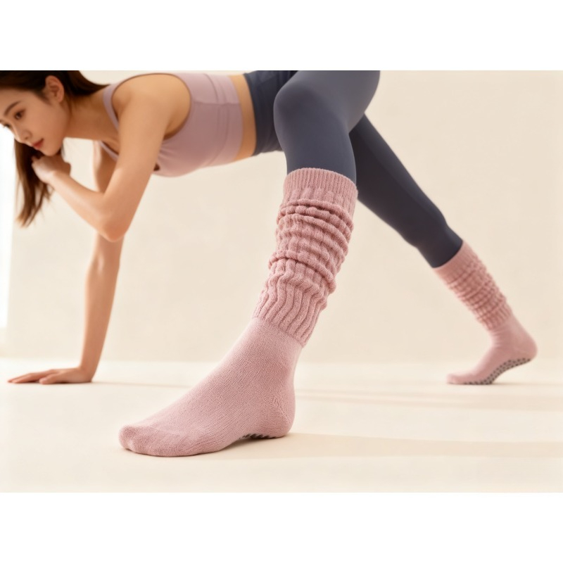 Yoga Fitness Gym - Mulheres algodão antiderrapante meias de pilato