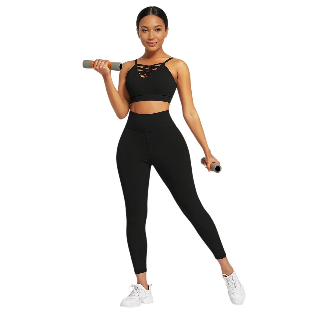 Yoga Fitness Gym - Conjunto de Yoga e Fitness Feminino