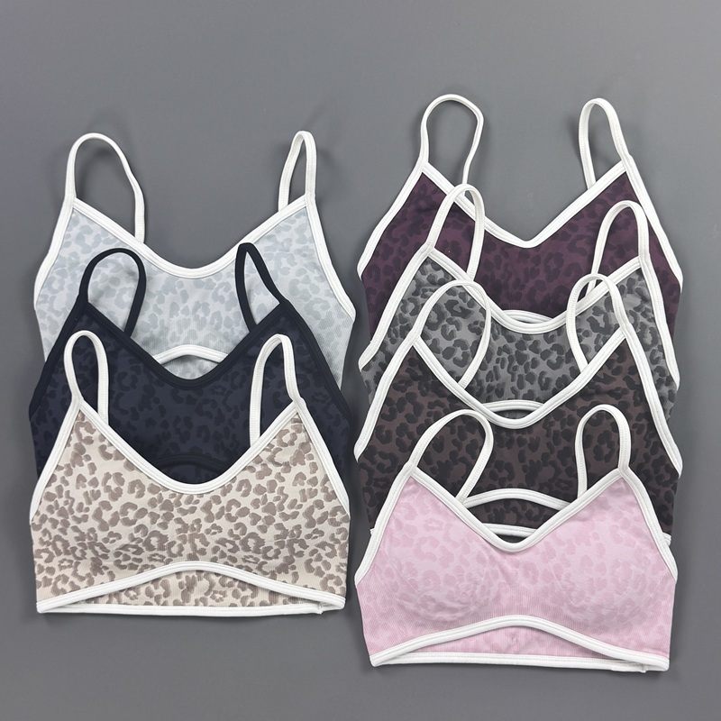 Stretch Strap Yoga - Sutiã Esportivo Feminino com Estampa de