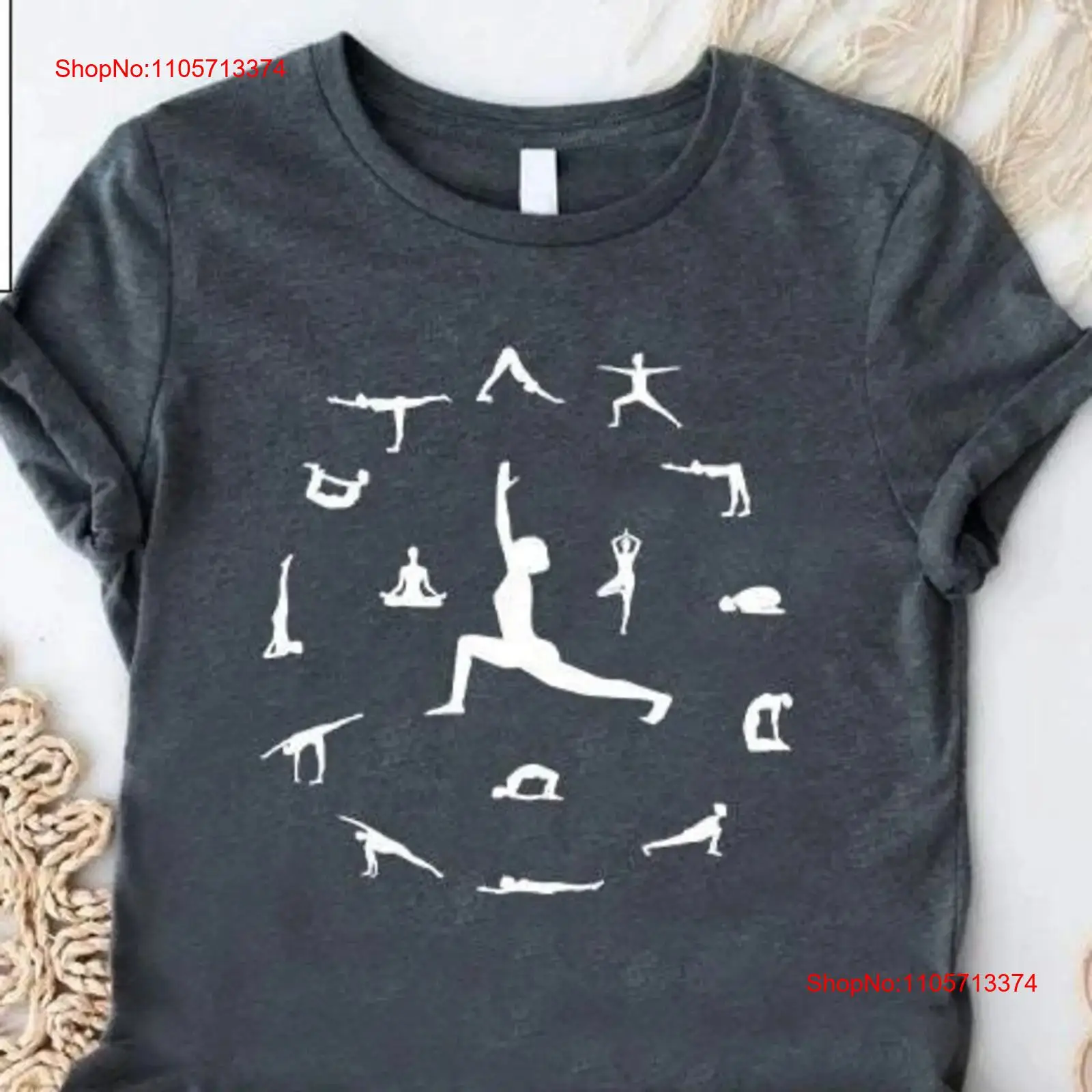 Yoga Fitness Instructor - Camiseta de Yoga Feminina Vintage Lavada