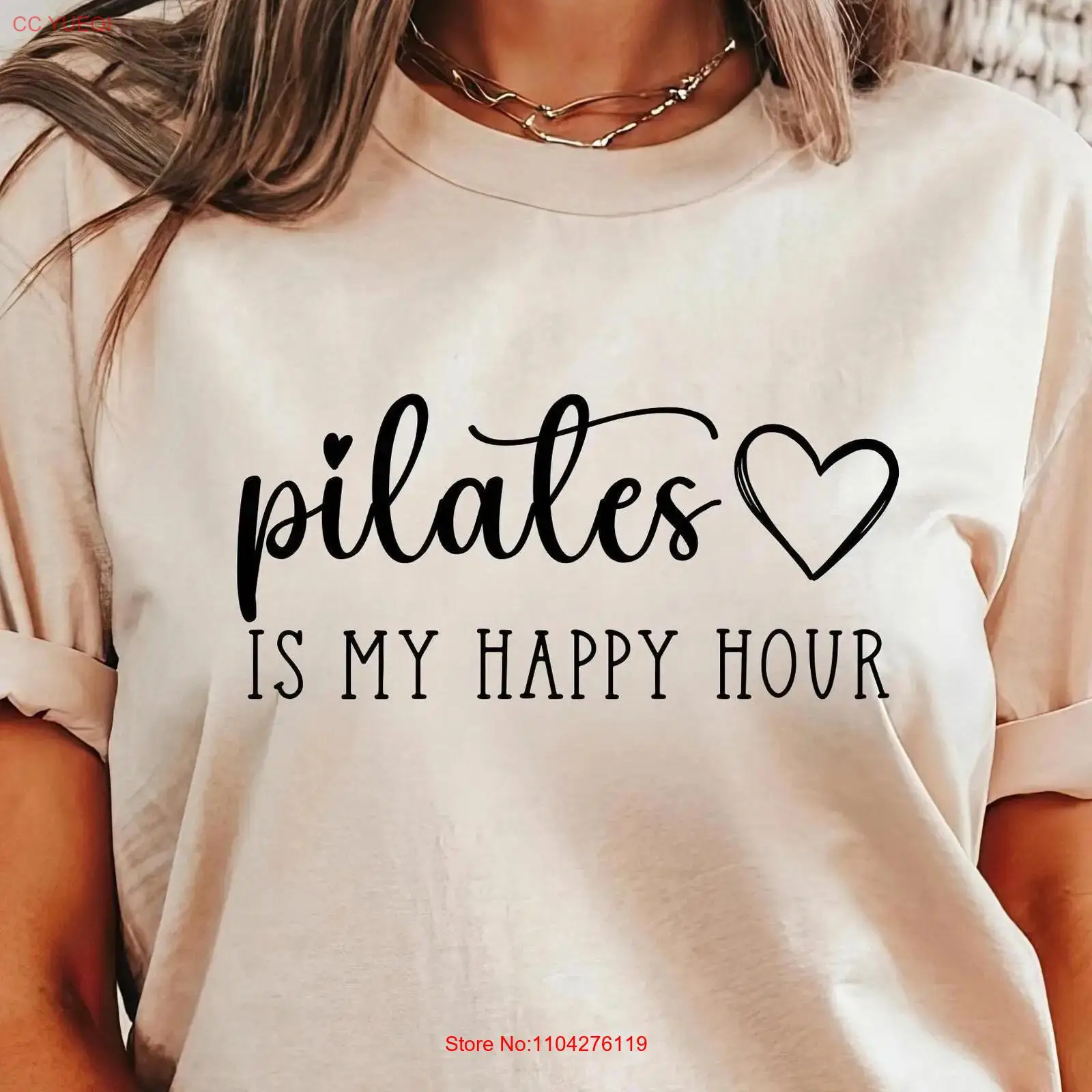 Yoga Fitness Instructor - Camiseta Pilates é meu Happy Hour,