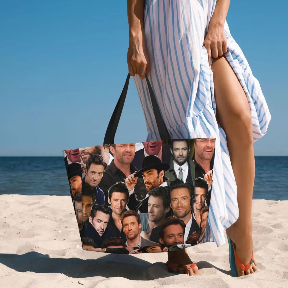 Yoga Fitness Photos - Bolsa tote grande para praia, academia,
