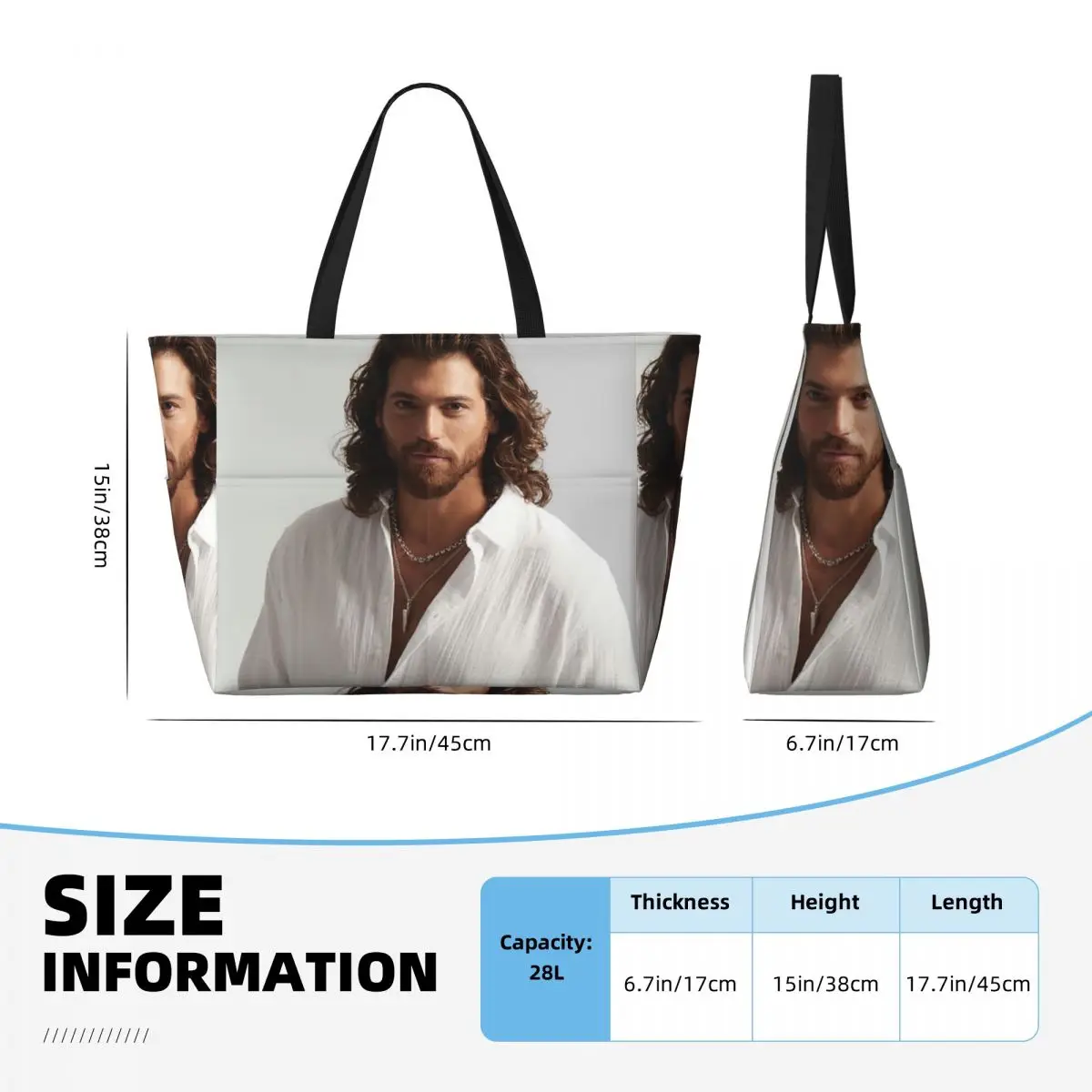 Bolsa tote grande para praia,  - Yoga Fitness Photos avaliação e preço