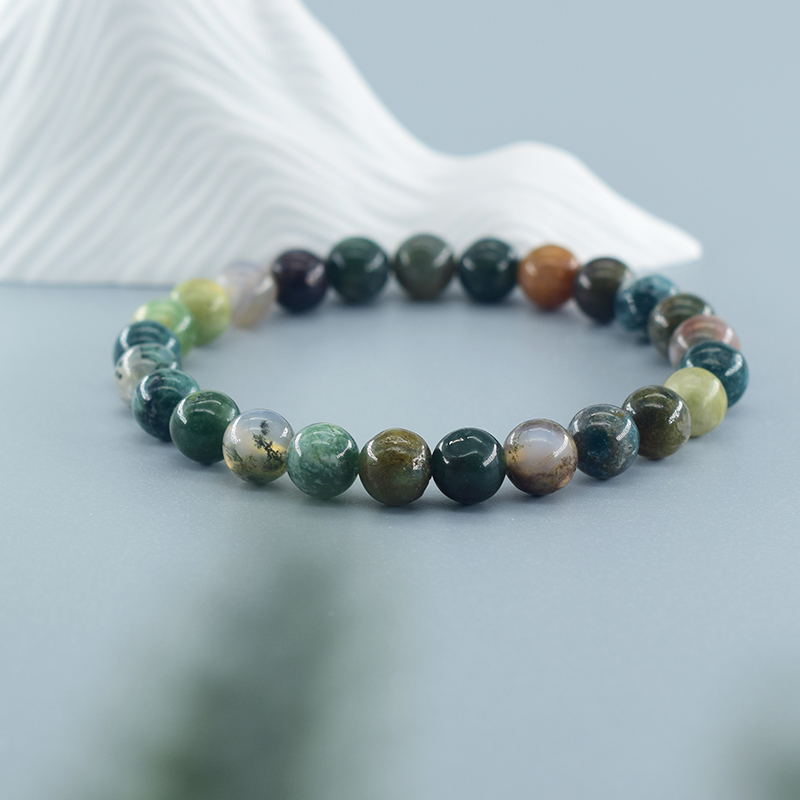 Pulseira de Cristal de Ágata N - Yoga Fitness Gifts avaliação e preço