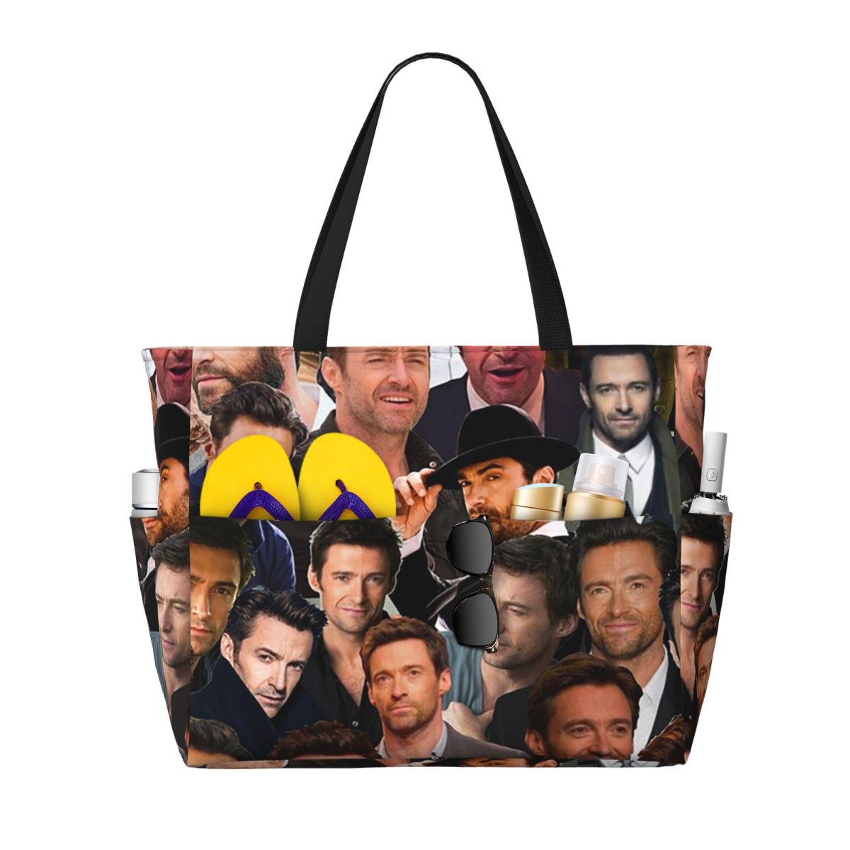 Hugh Jackman Photo Collage Bea - Yoga Fitness Photos avaliação e preço