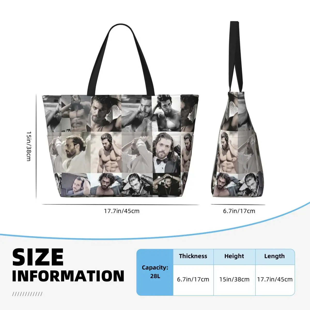 Bolsa tote grande para praia,  - Yoga Fitness Photos avaliação e preço