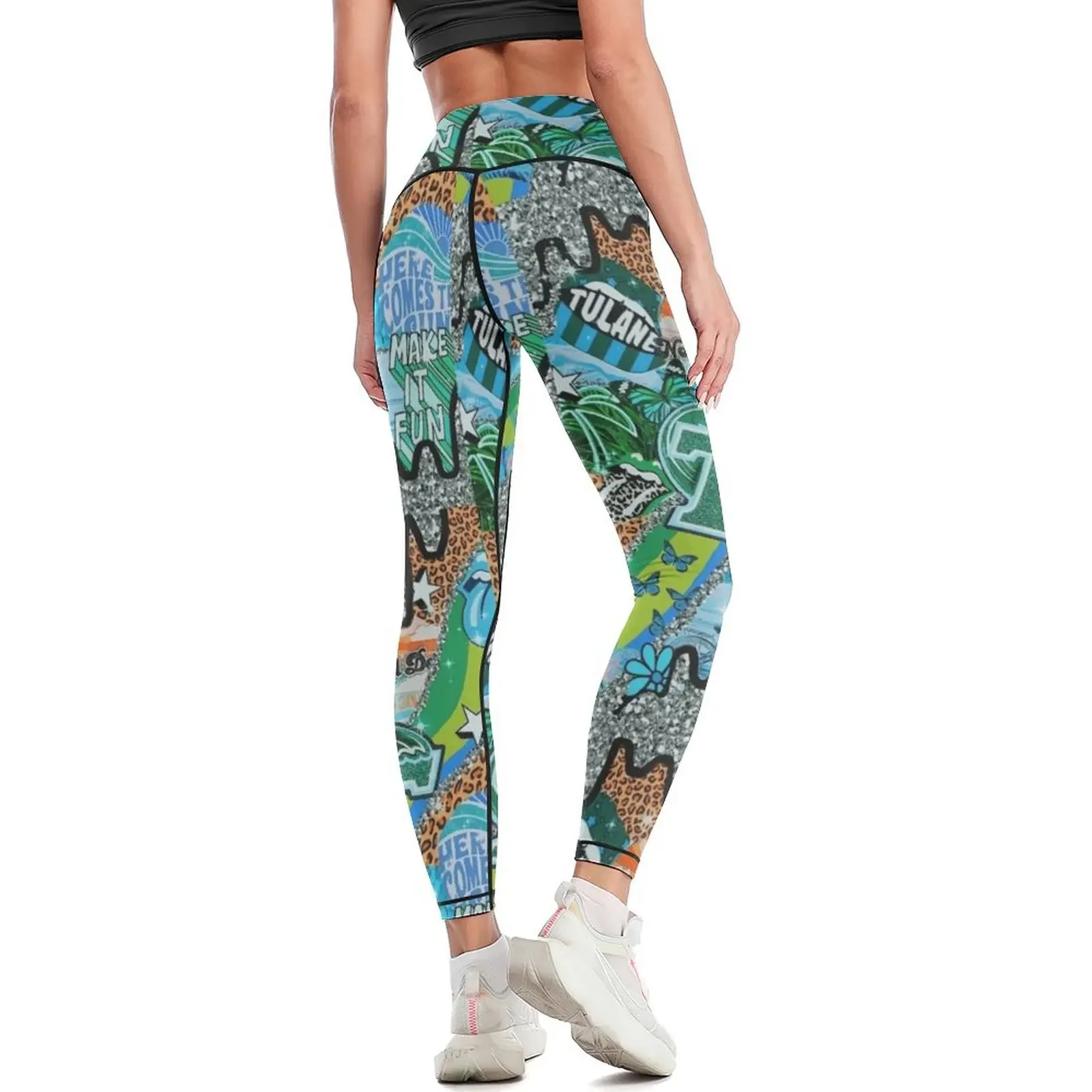 TU WALLPAPER Leggings Calças e - Yoga Fitness Wallpaper avaliação e preço