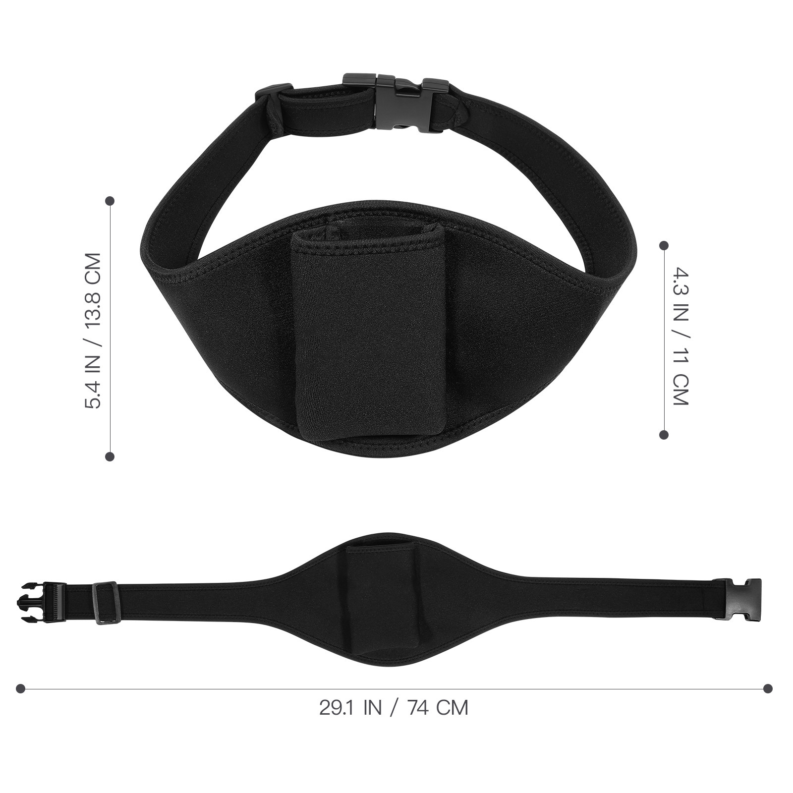 Bolsa de Cintura para Microfon - Yoga Fitness Instructor avaliação e preço
