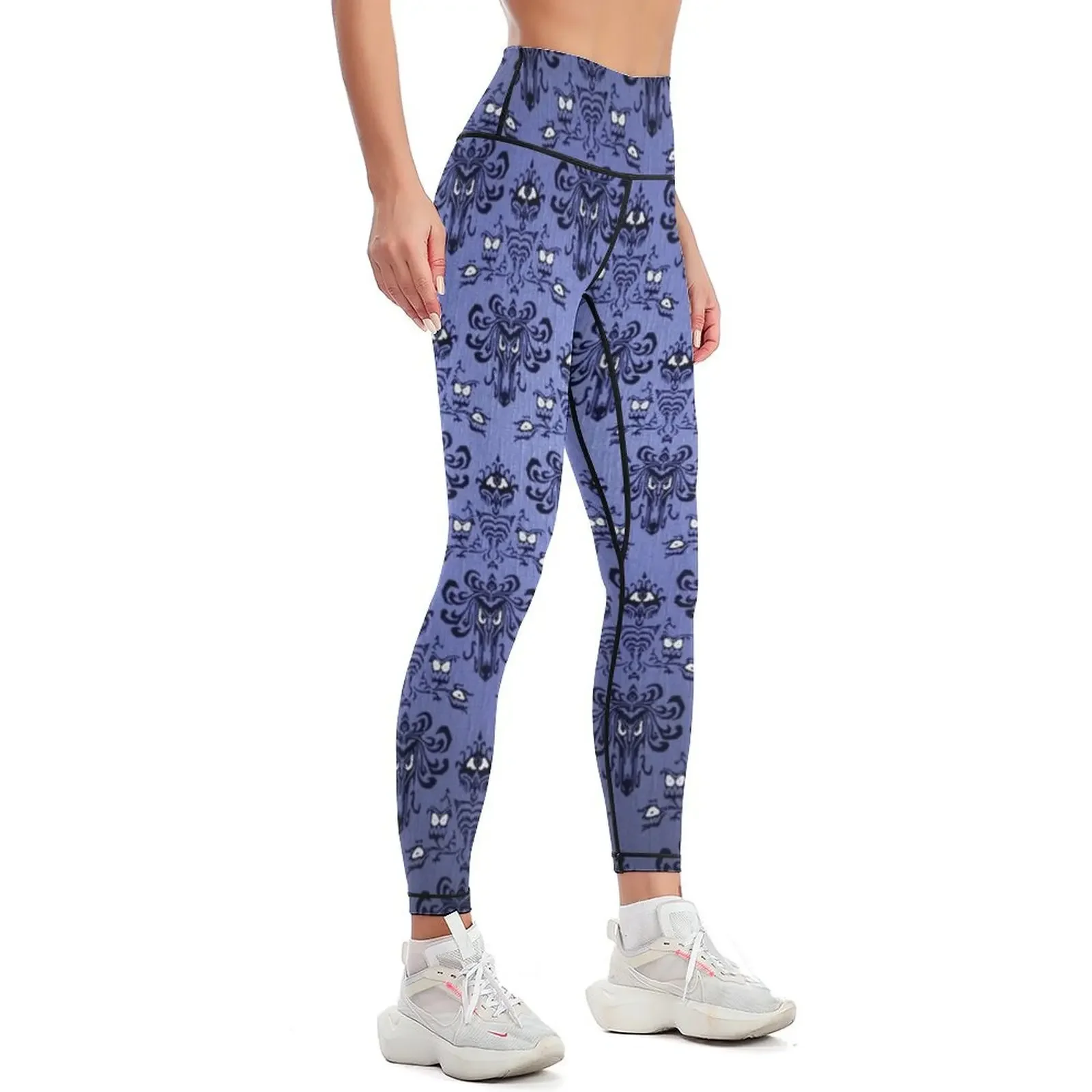 Leggings com Estampa de Mansão - Yoga Fitness Wallpaper avaliação e preço