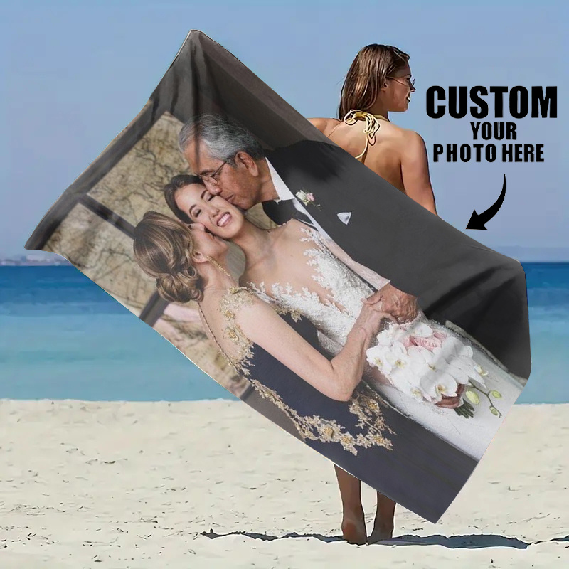 Toalha de Praia Personalizada  - Yoga Fitness Photos avaliação e preço