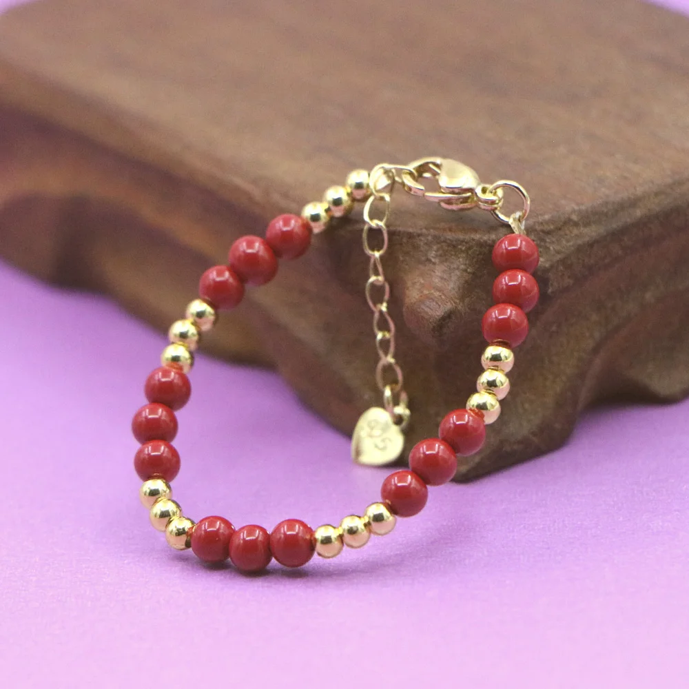 Adorável pulseira vermelha beb - Yoga Fitness Gifts avaliação e preço