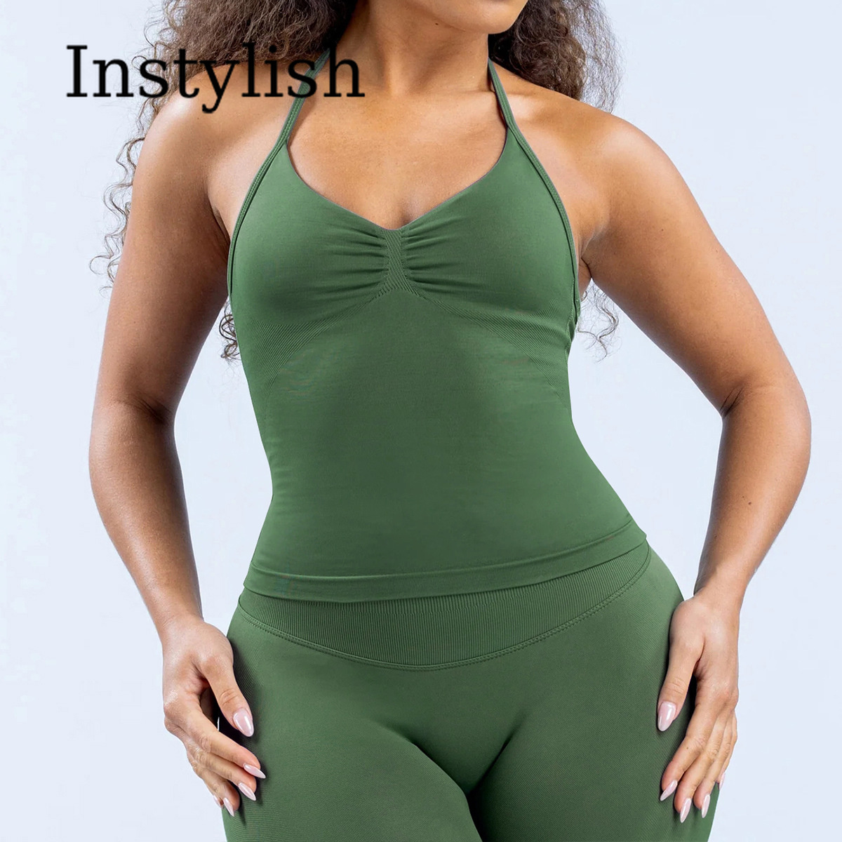 Conjunto de Yoga Sem Costura p - Yoga Fitness Gym avaliação e preço