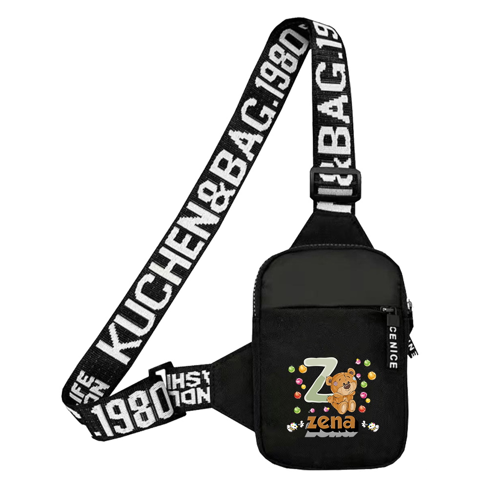 Bolsa de peito com nome person - Yoga Fitness Name avaliação e preço
