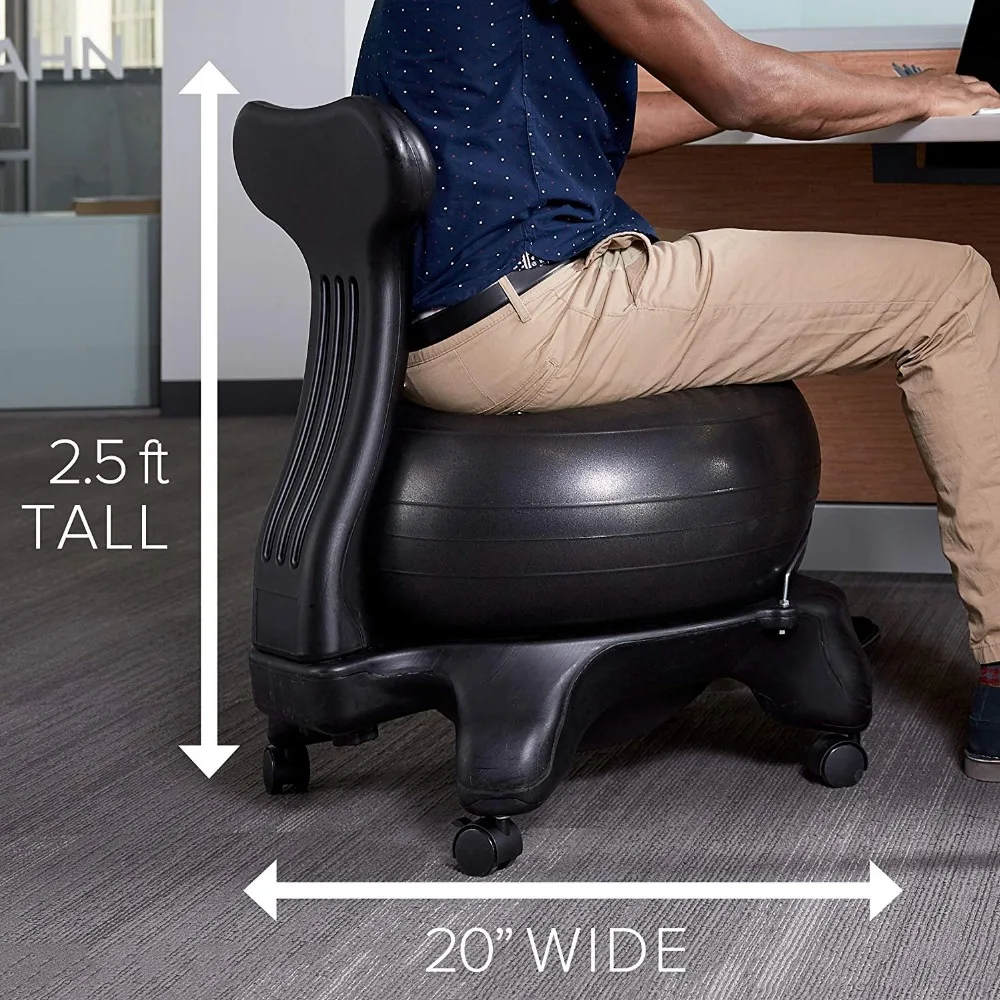 Cadeira de Equilíbrio com Bola - Exercise Ball Stability avaliação e preço
